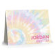 Pastel Sunburst Tie-Dye Folded Note Cards Image 3 of 3